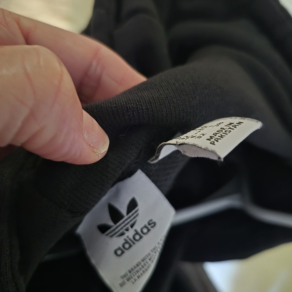 Adidas Originals Women's Vocal Cropped Hoodie Black XS - Picture 11 of 11